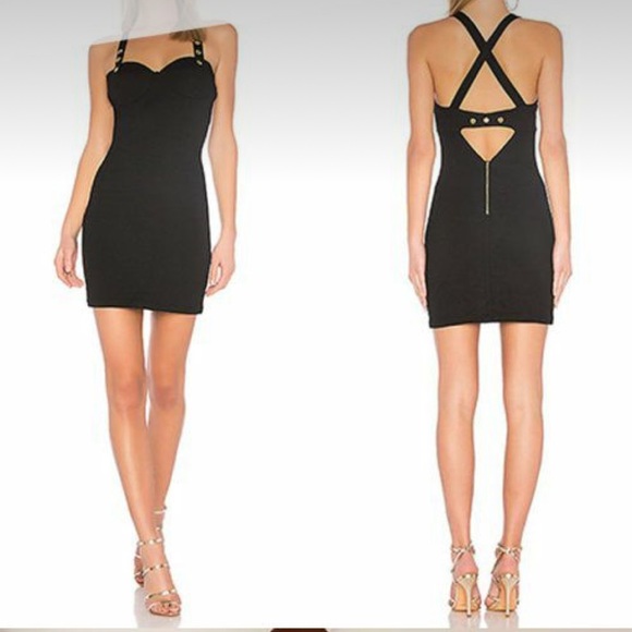 bobbiBLACK Dresses & Skirts - NWT revolve Bobbi black Matte Knit Sweetheart Dress in Black